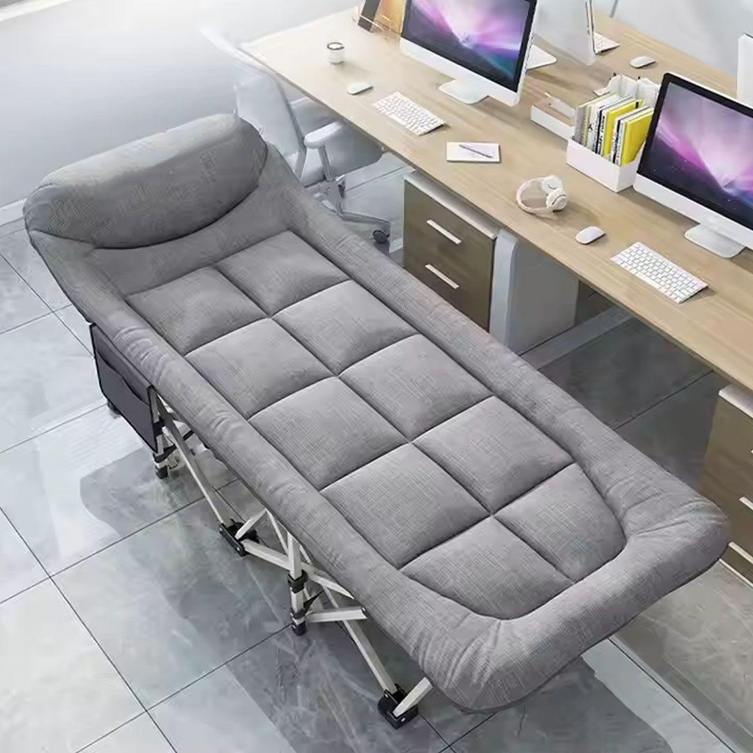 Foldable and Adjustable Bed with a Capacity of Up to 200 kg (Size 188 cm x 67 cm x 36 cm)-testing