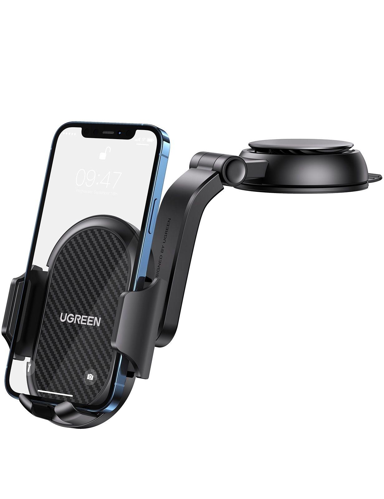 UGREEN UG-LP405-20473 WATERFALL SHAPED SUCTION CUP PHONE MOUNT HOLDER PHONE STAND CAR HOLDER - LP405