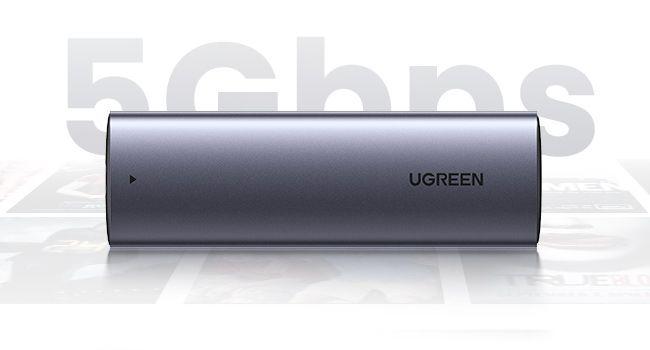 UGREEN USB-C to M.2 NGFF 5G Enclosure A TO C Cable 50cm CM400