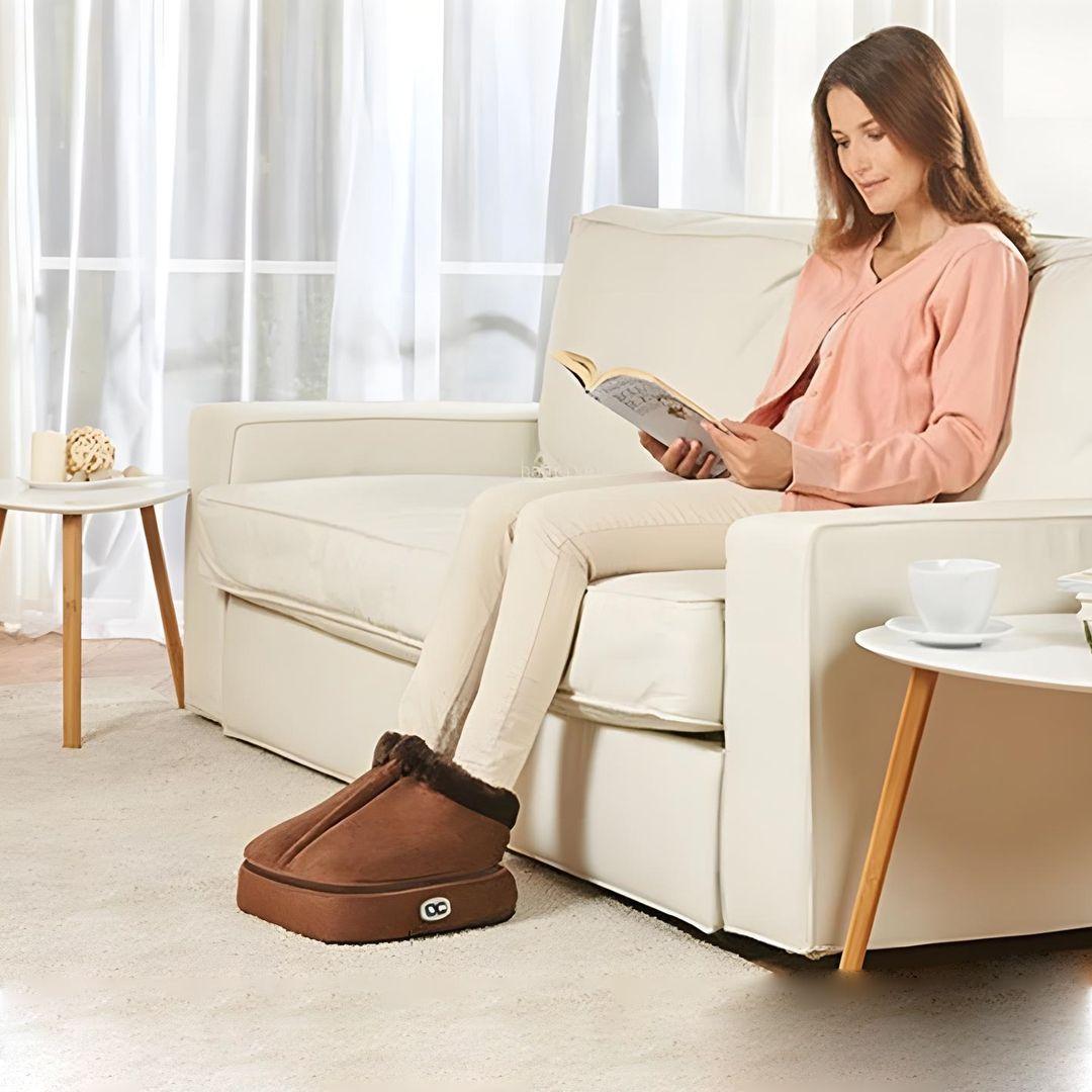2 in 1 Electric Warm Foot and Body Massager