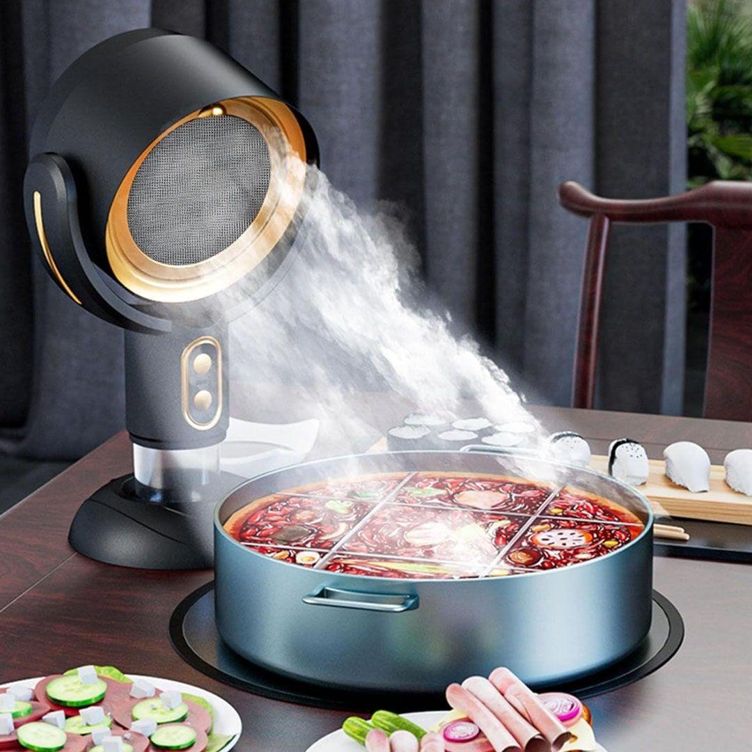 8W Portable Hood with Adjustable Speeds, Powerful Air Purifying Suction