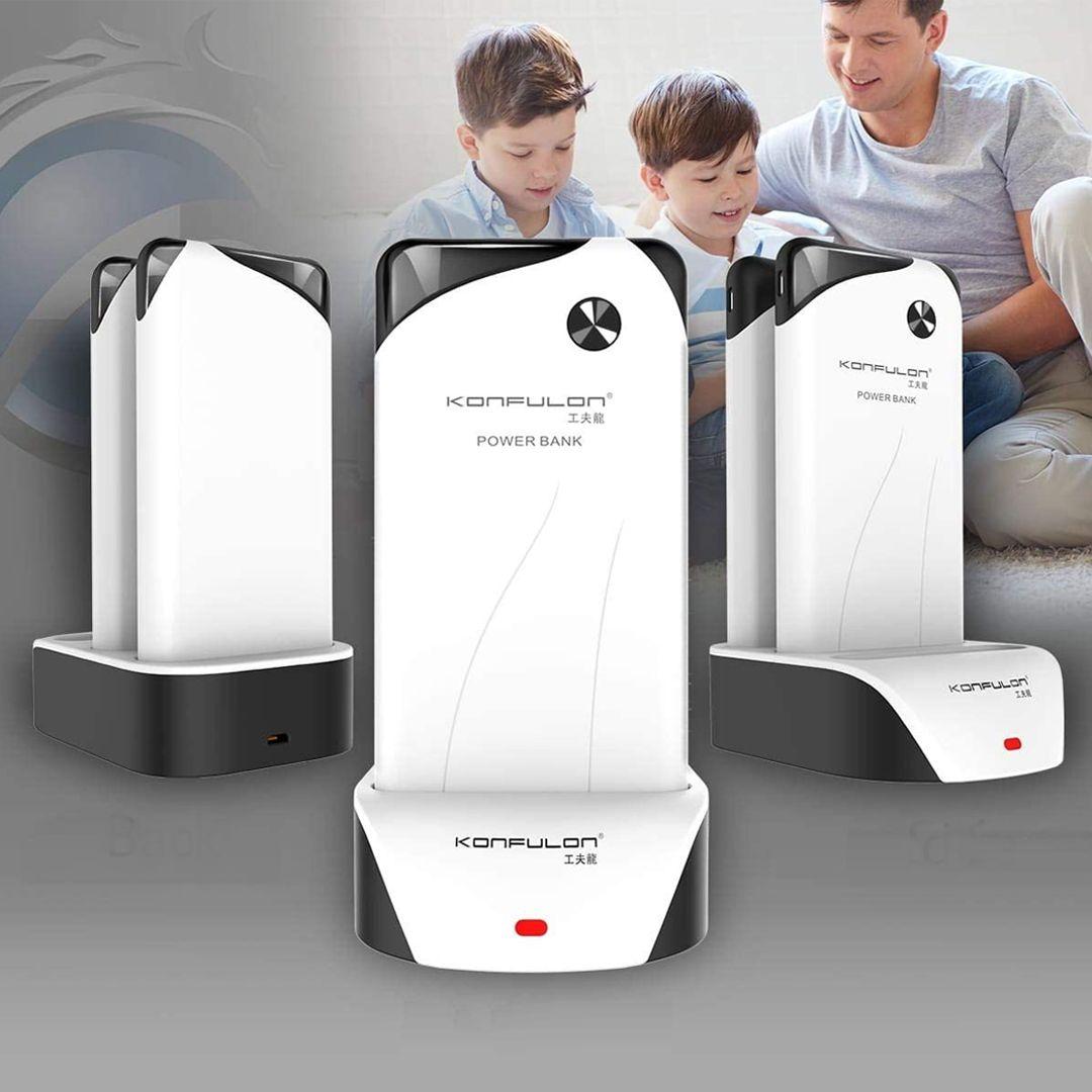 Konfulon 3 x 10000 mAh Power Station totaly 30000mah Power Bank