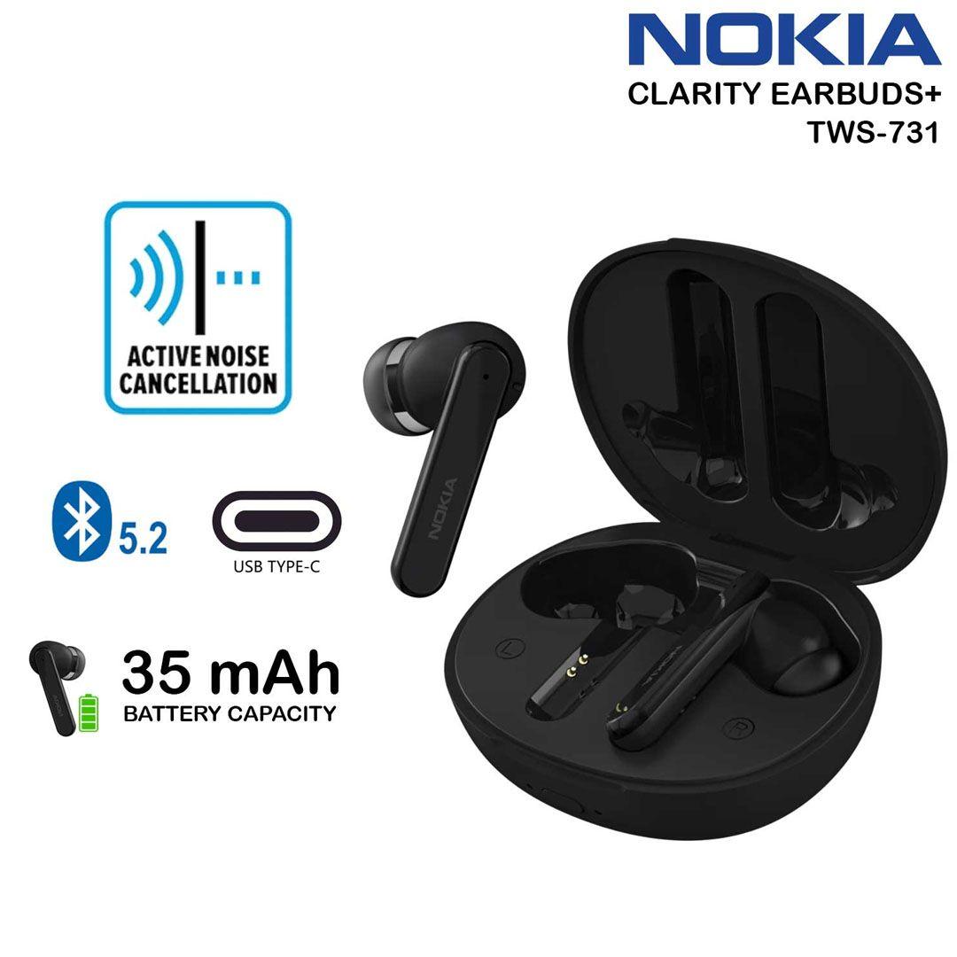 Nokia Clarity+ Earbuds TWS-731 with Dual Mic