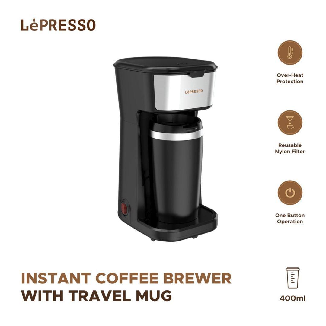 LePresso LPCMTMBK 450W Coffee Maker