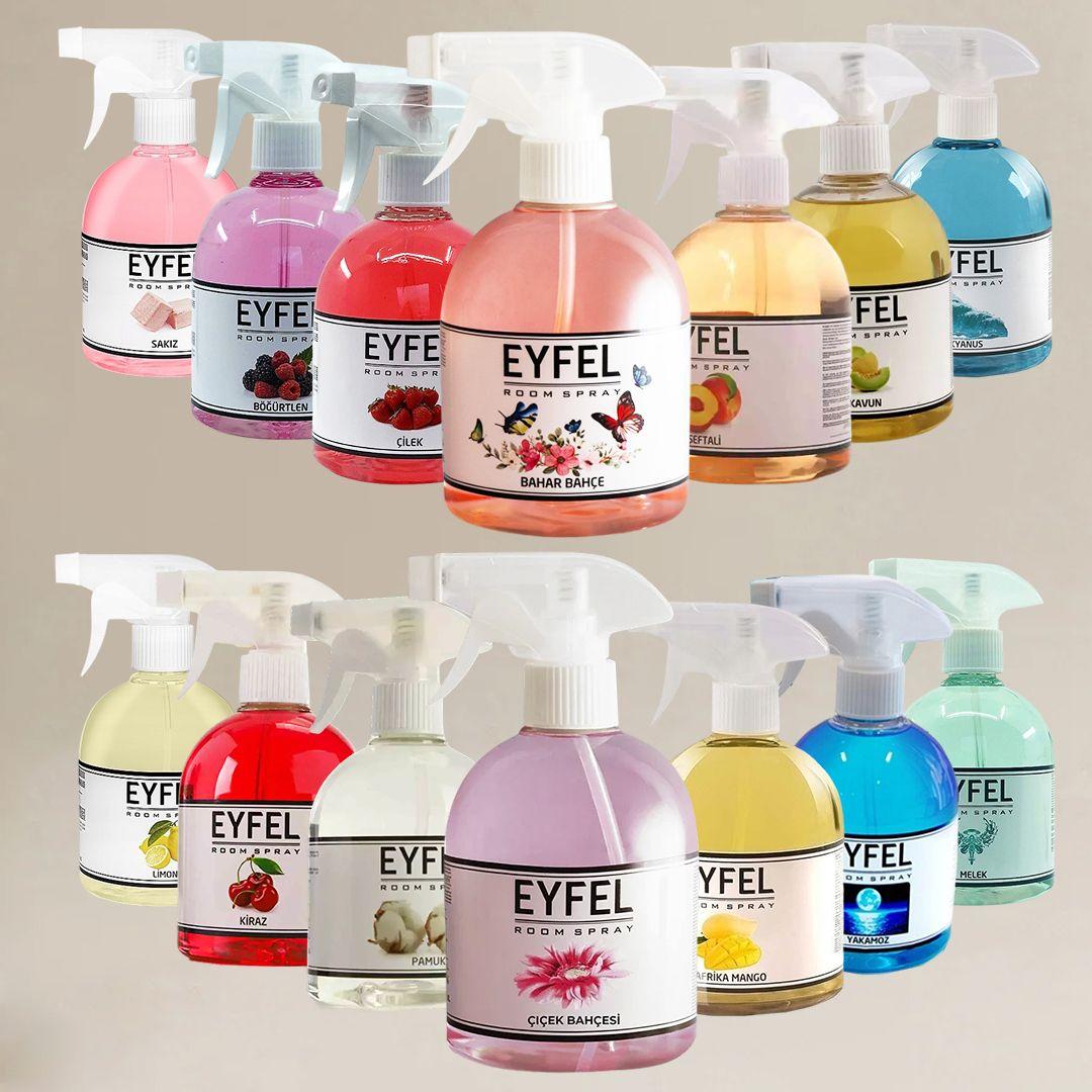 sprays Aromatic from Eyfel – 500ml of uniquely scented freshness, with versatile uses