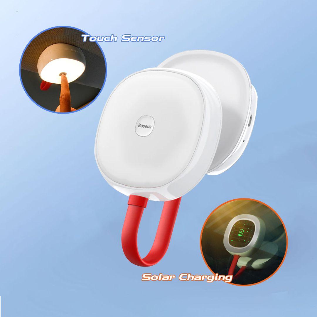 Baseus Car Solar Reading Light 500mAh LED Night Light