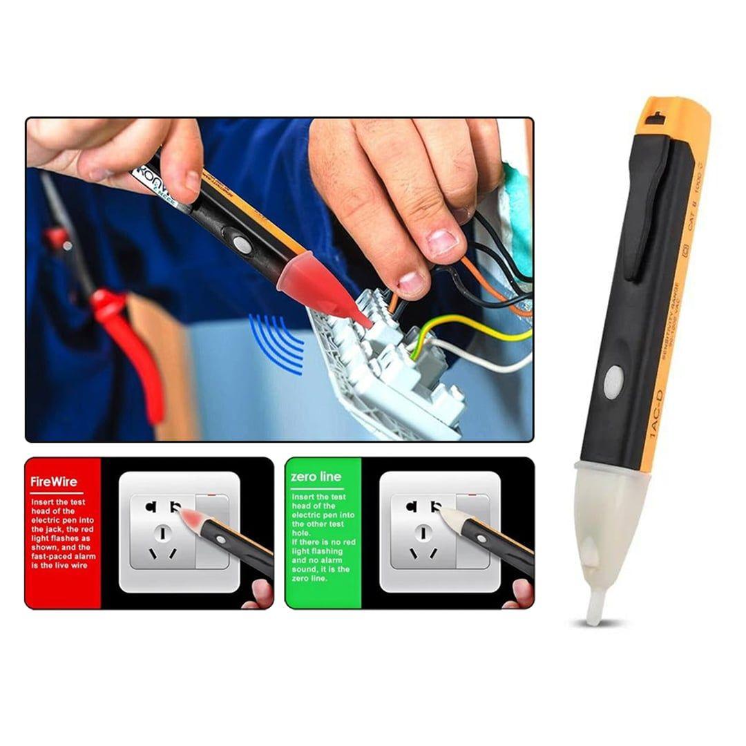 Non-contact Electricity Tester Pen with LED Light