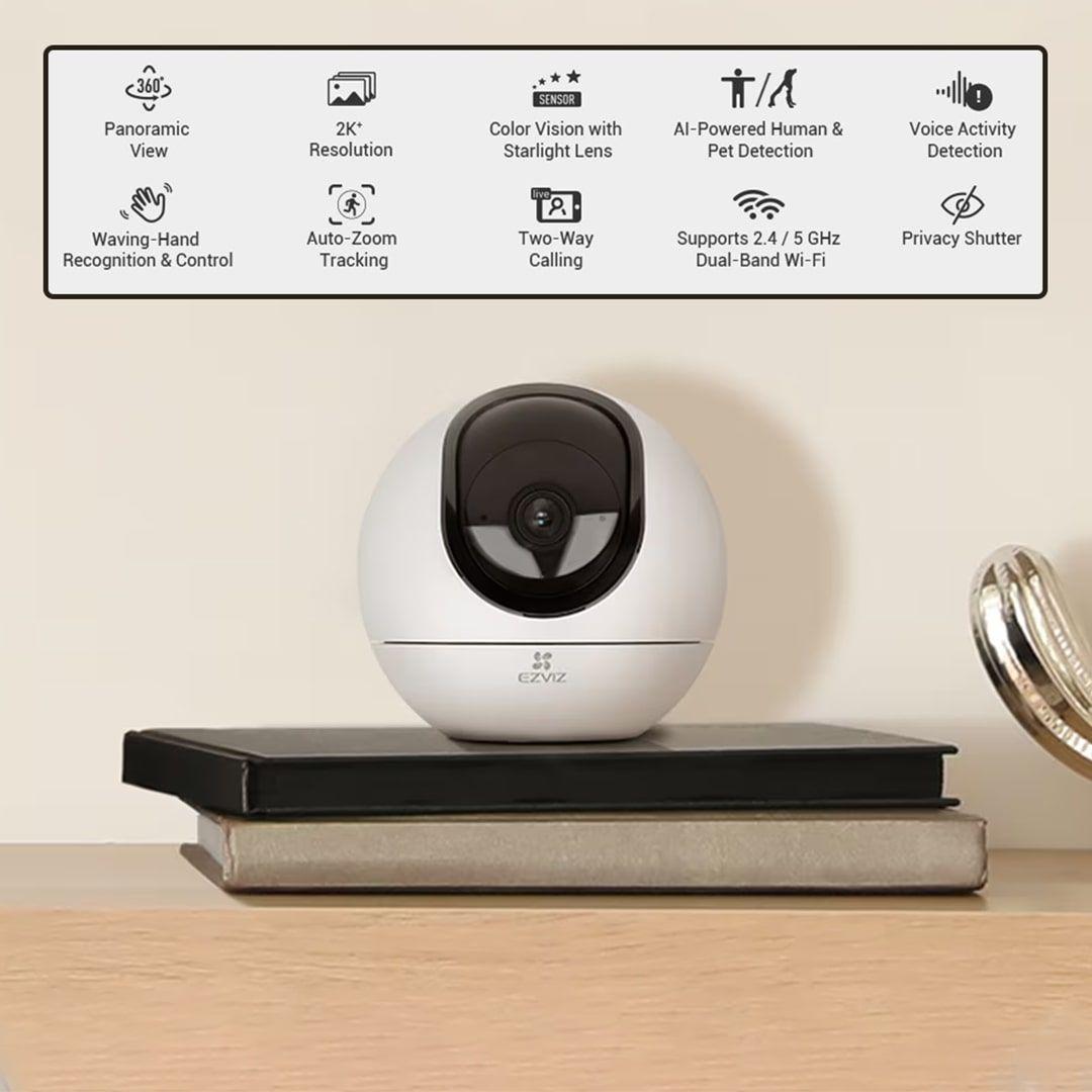 EZVIZ C6 2K⁺ Wi-Fi Smart Home Camera 2K⁺ 
