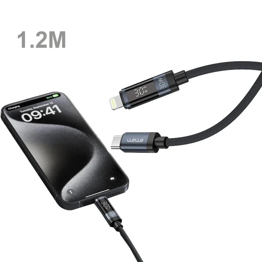 WeWe CL-004 USB-C to Lightning Cable – Fast Charging & Reliable Performance