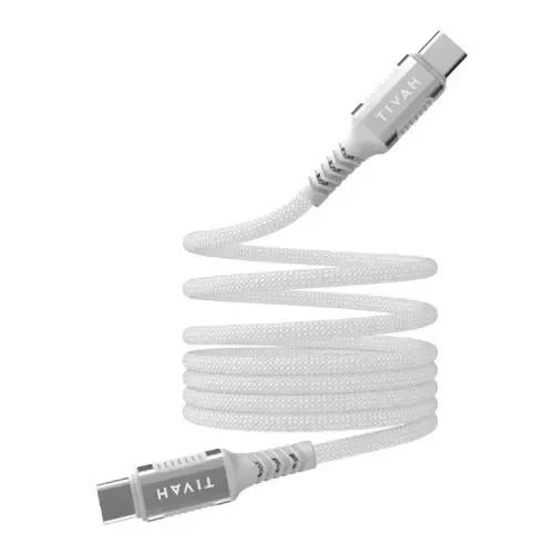 Havit CB6297 Magnetic Braided USB-C to USB-C Cable