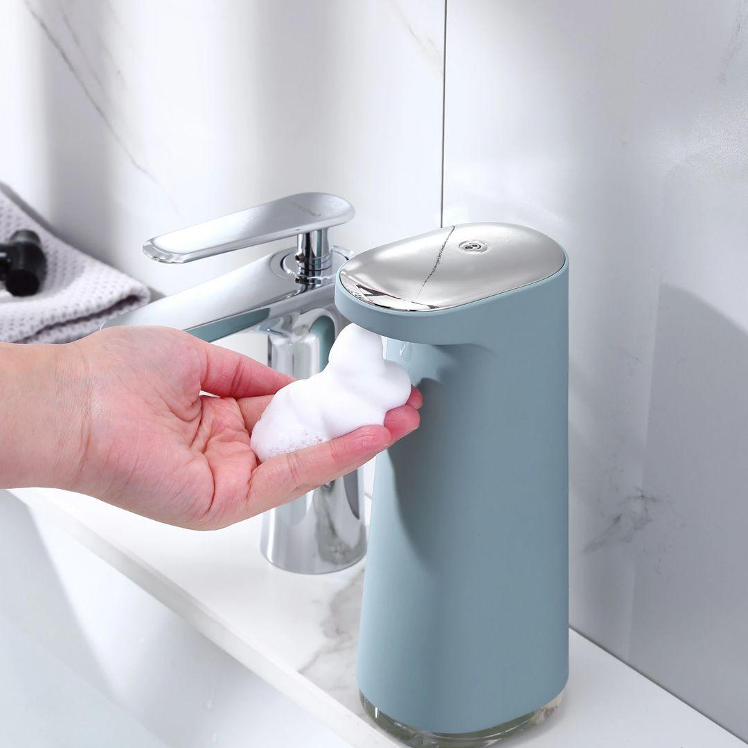 Automatic Soap Dispenser USB Rechargeable Foaming Touchless Hand Free Portable Foam Liquid Soap Dispenser