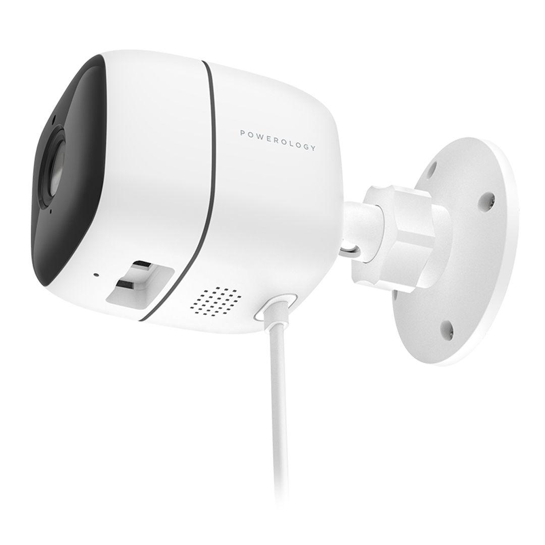 Powerology WiFi Smart Outdoor Camera 110° Wide Angle Lens Camera