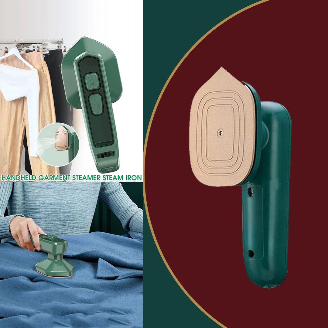 Portable Handheld Micro Steam Iron Garment Steamer Mini Ironing Clothes Machine Fast Wrinkle Removal