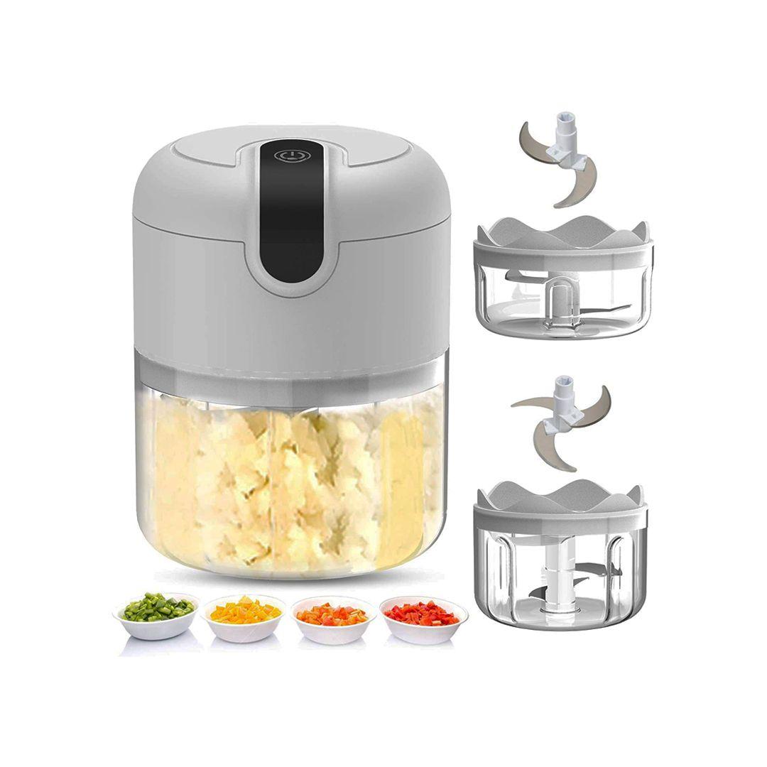 USB Charger Mini Vegetable and Meat Multi Function Food Chopper Rechargeable Food Mincer Processor