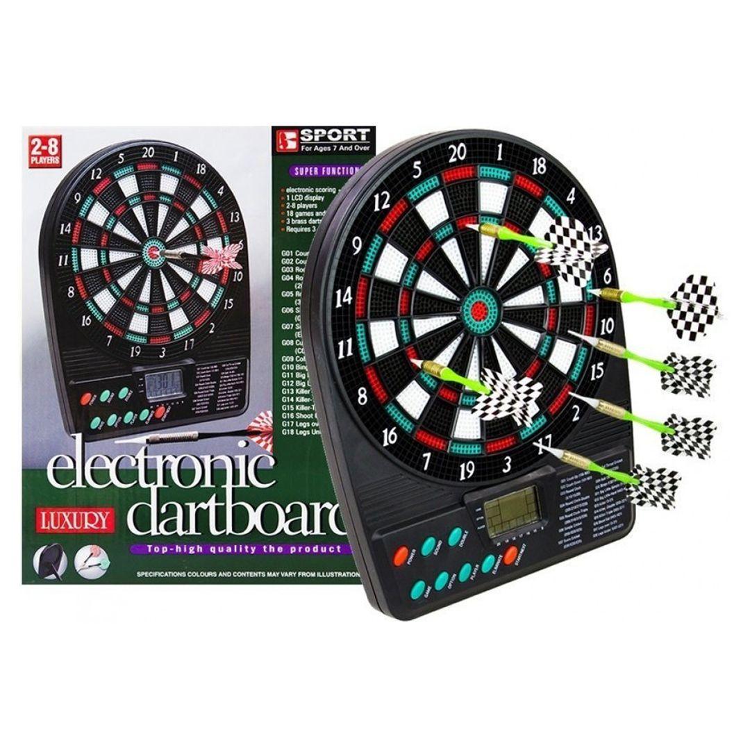 Electronic Dartboard With Score LCD Screen Safe and Simple Perfect for Practicing Darts