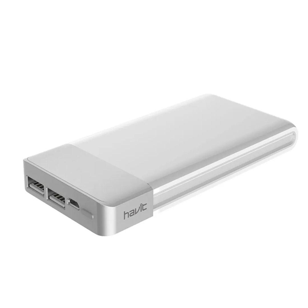 Havit Hv-Pb8805 10000Mah Qc3.0 High Conversion Rate Power Bank With LCD Screen