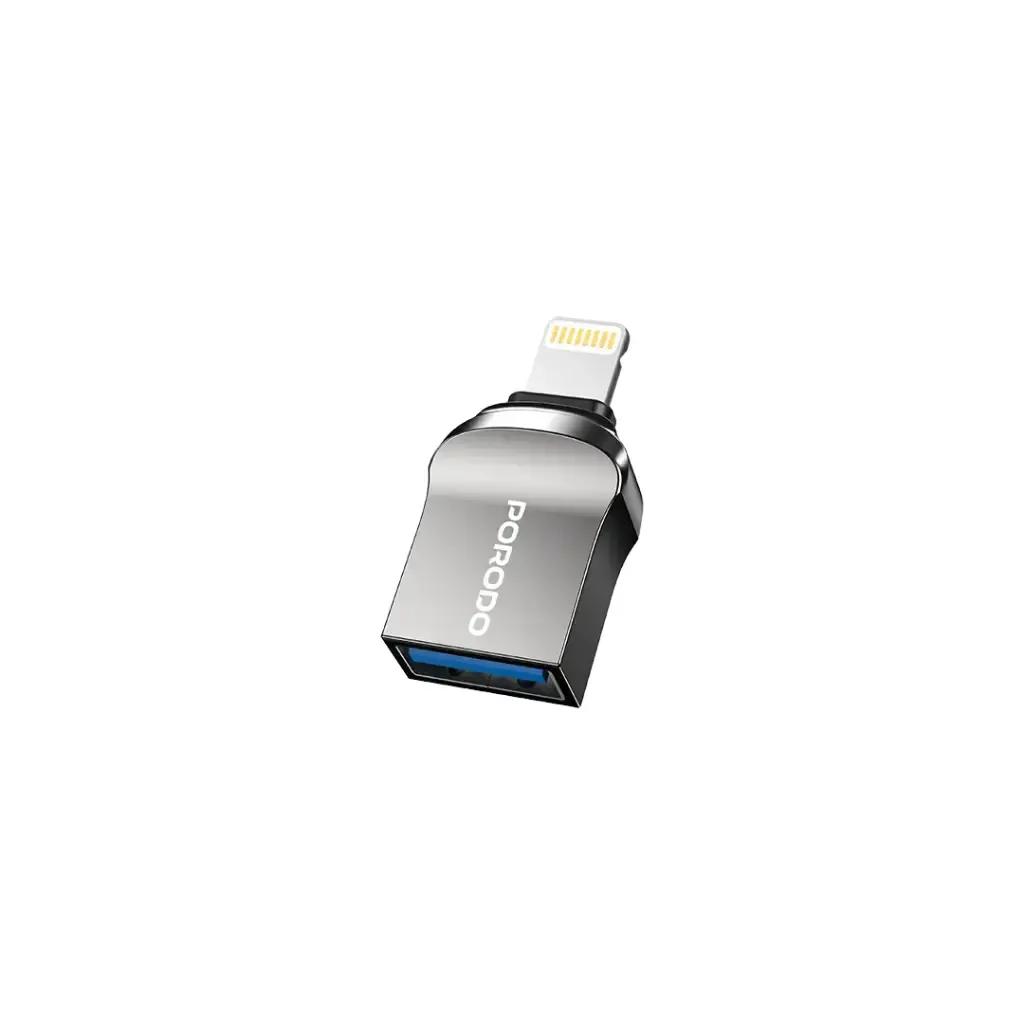 Porodo Lightning to USB OTG Adapter