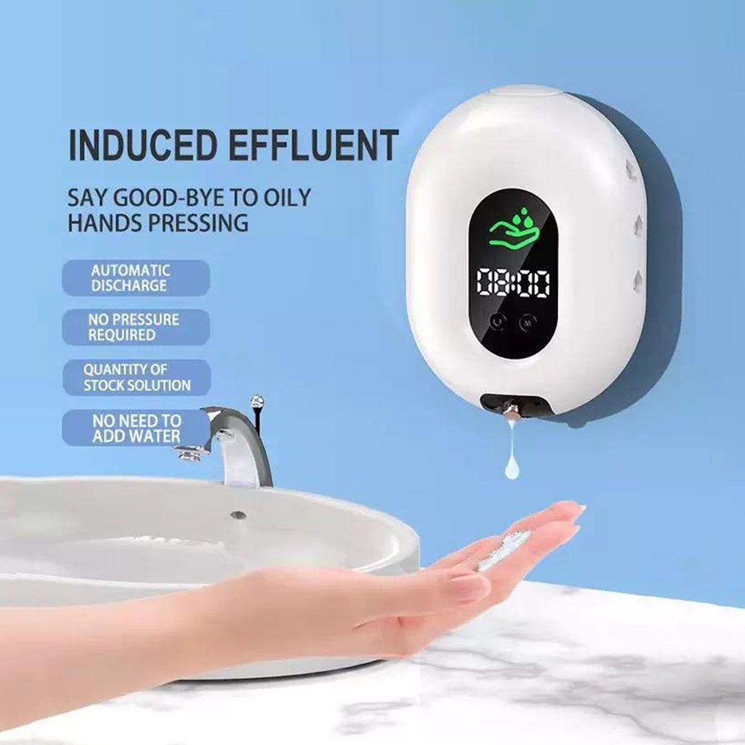 Automatic Sensor Wall-mounted Soap Dispenser No Need to Press Fast Liquid Discharge