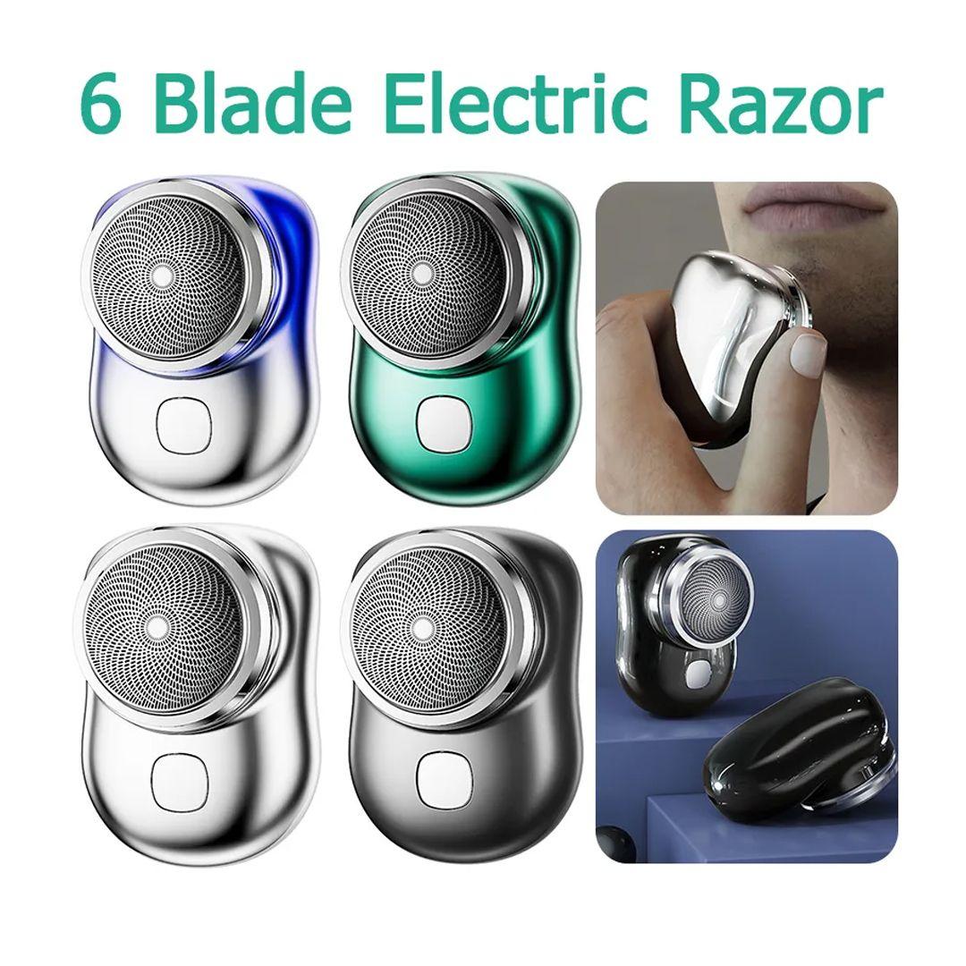 Mini-Shave Portable Electric Shaver for Body and Face Hair Trimming, USB Rechargeable
