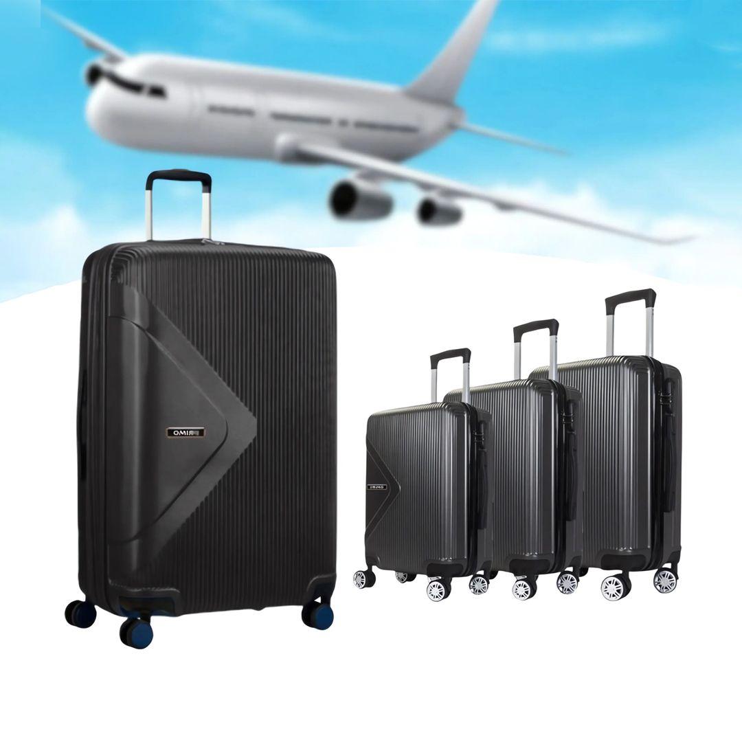 Primo Hard Shell Three Bags Luggage Set Spinnable 