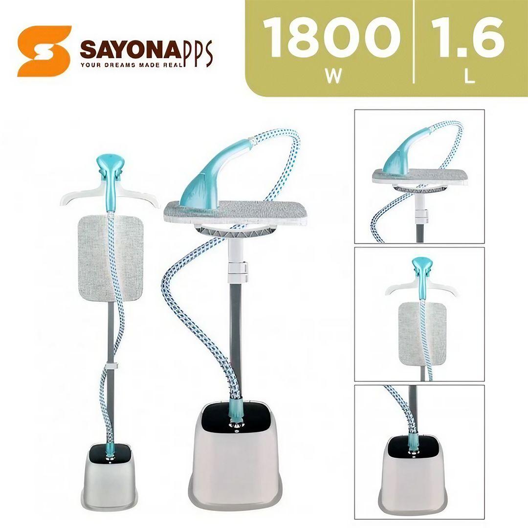 Sayona SGS-2375 2 in 1 Steam Iron with 1800W Power and 1.6L Tank Capacity 