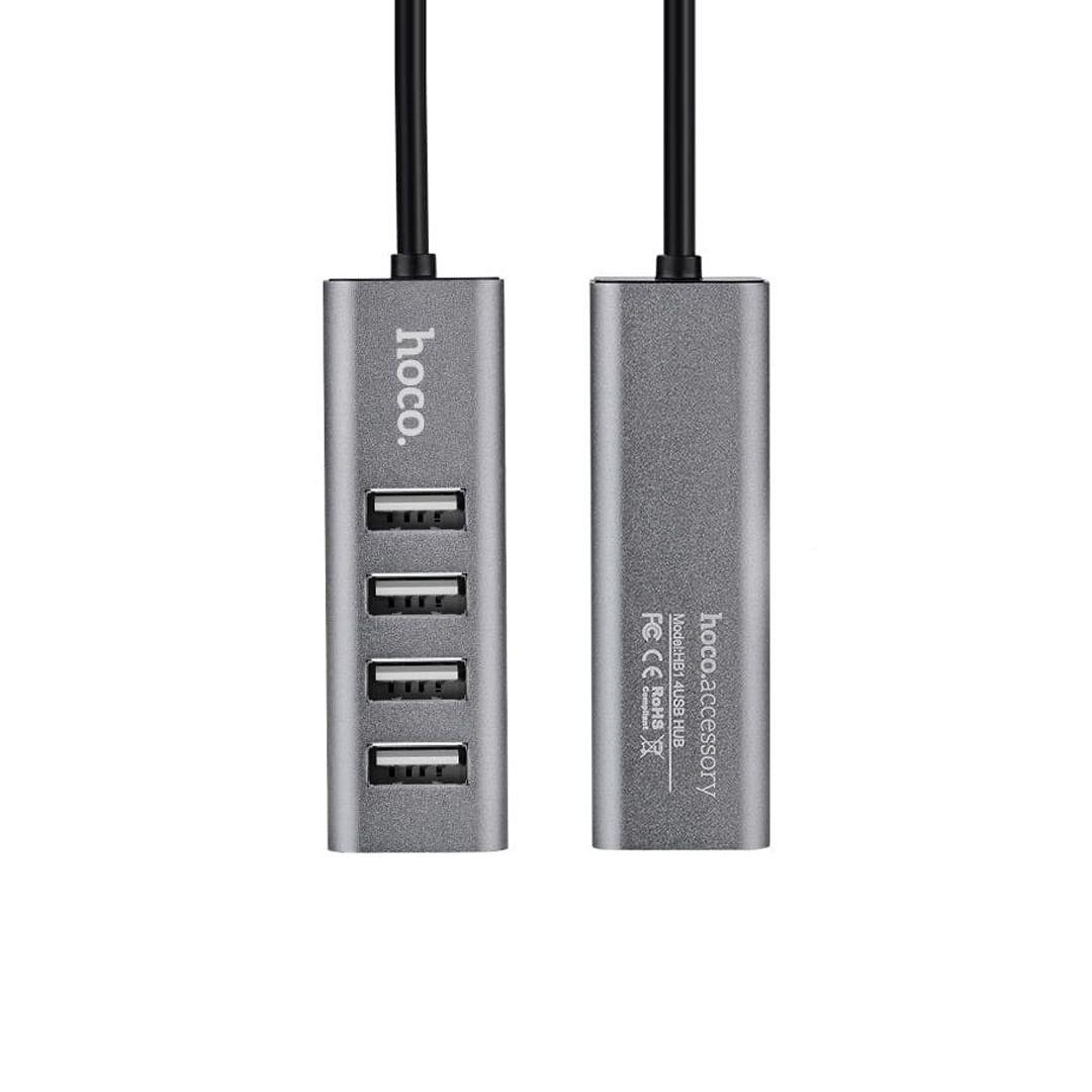 Hoco USB hub “HB1” USB-A to four ports USB 2.0  