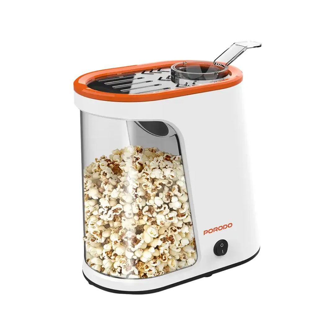 Porodo Lifestyle PD-LFST061-WHOG Air-Popped Popcorn Maker 1200W 60g Popcorn