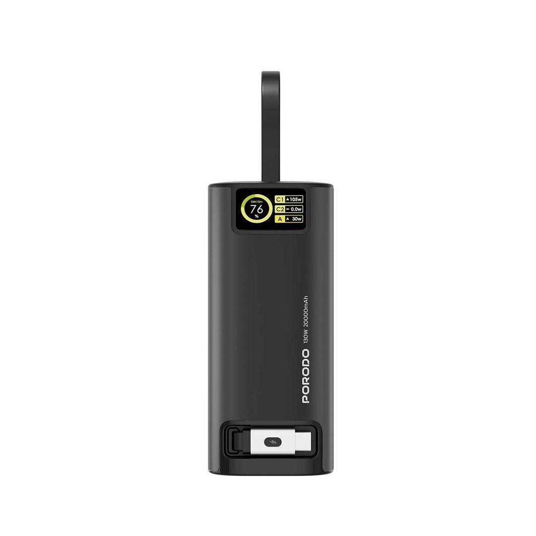 Porodo PD-PBFCH066-BK 20000mAh Power Bank 1M 