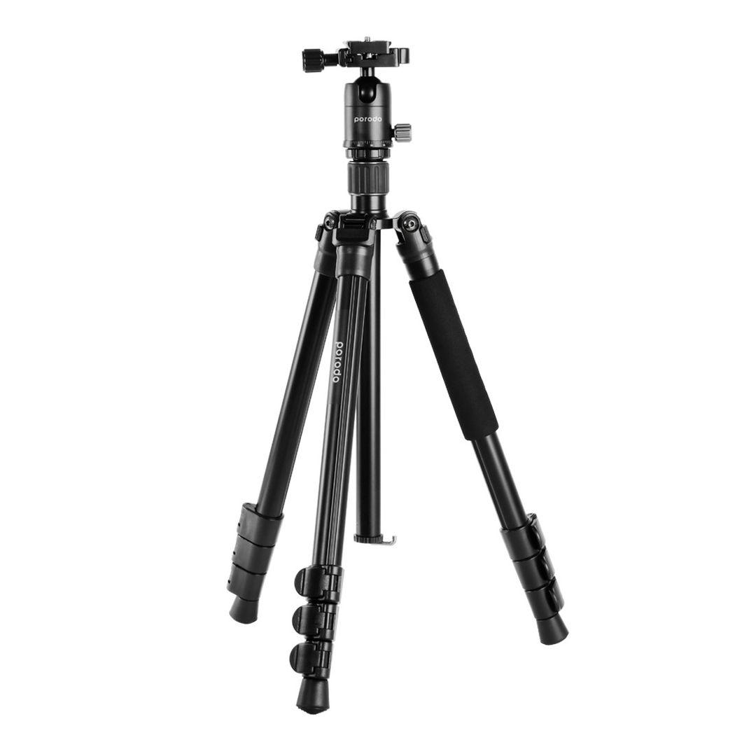 Porodo PD-TRPBAL-BK Aluminium Tripod with Ballhead