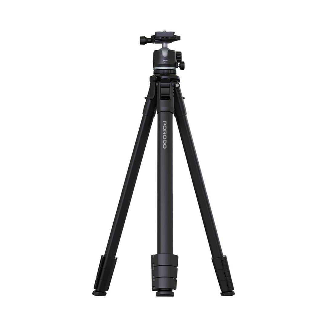 Porodo PD-TRPSFE-BK Ultra-Light Aluminum Tripod