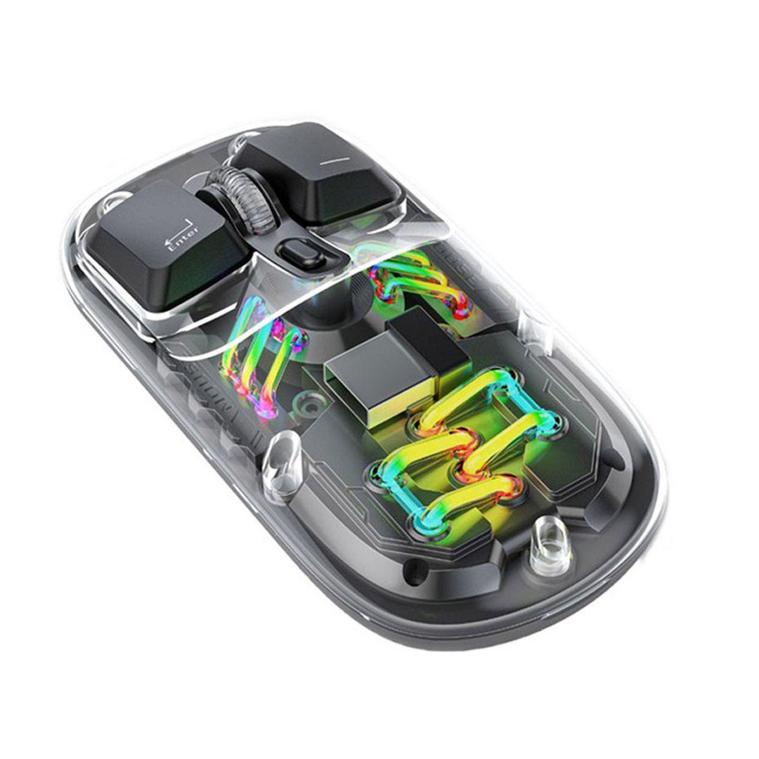 Porodo PD-TMDM Transparent Mouse 2.4G