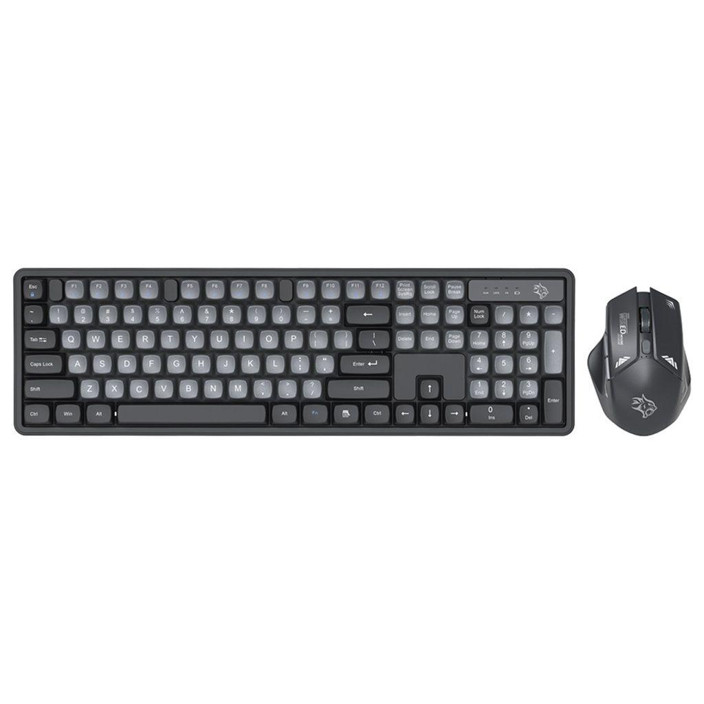 Porodo PDX225 Gaming Wireless Keyboard Mouse Set 2.4GHz 1600 DPI