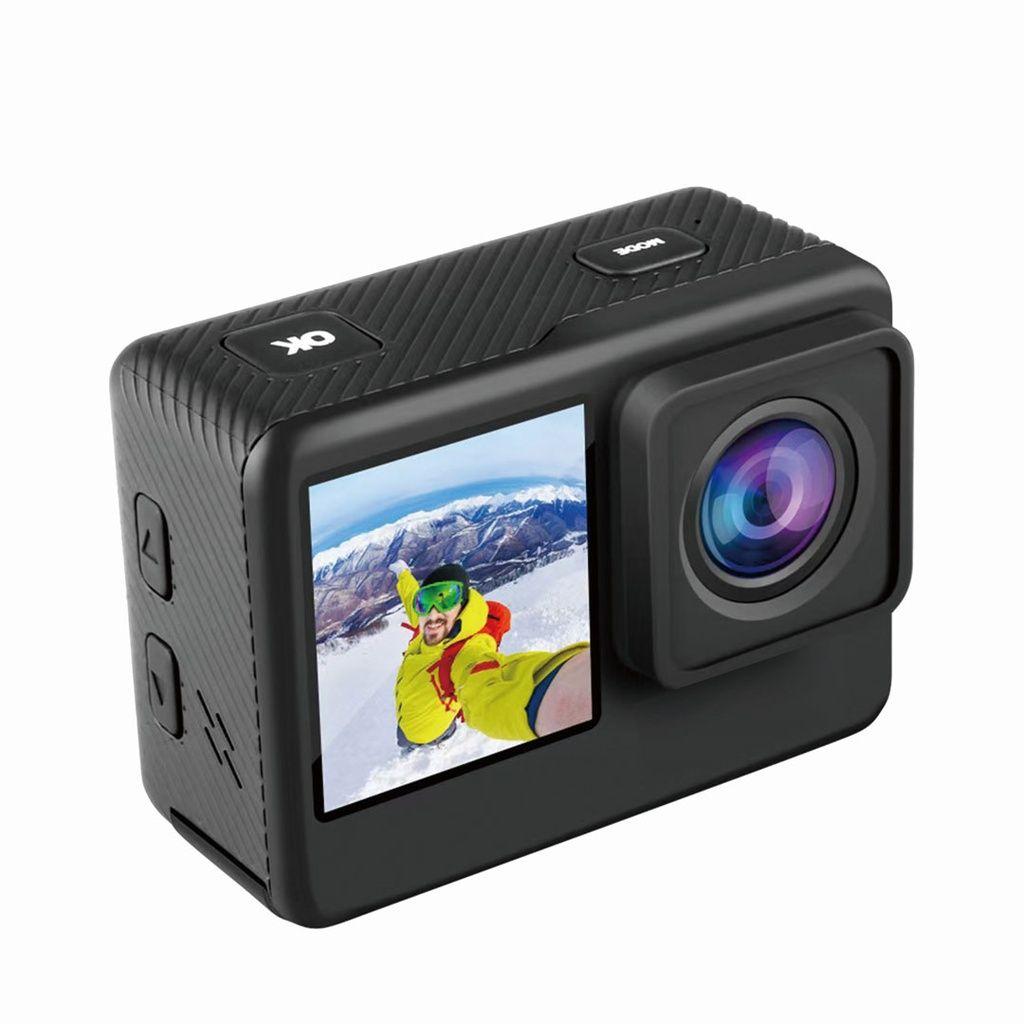 Porodo PD-4KACAM-BK 4K Waterproof Action Camera