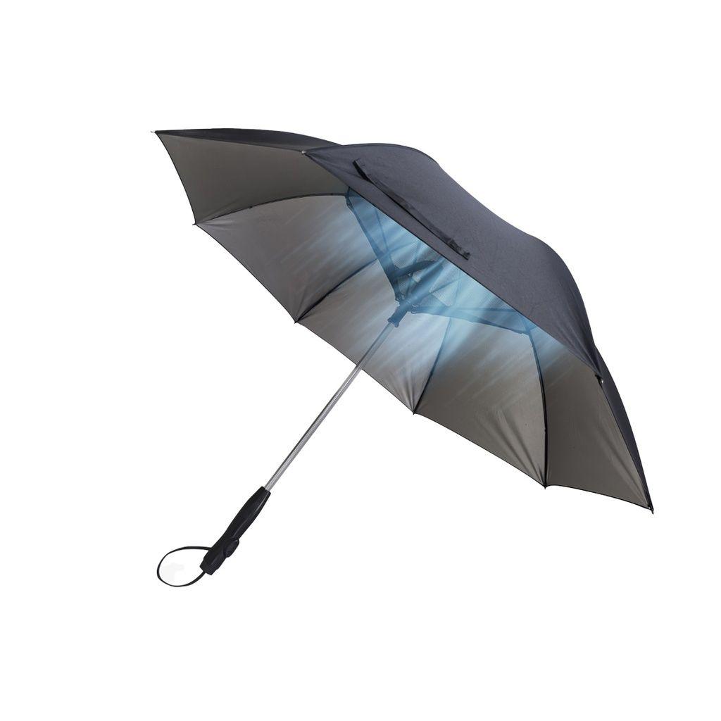 Porodo PD-LFST029-BK Lifestyle Cool Mist Umbrella 