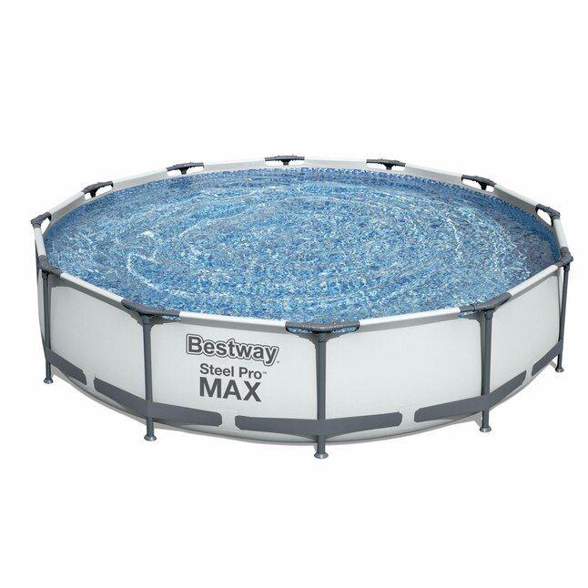 BESTWAY 3.66M X 1.22M POOL SET (Contents:Pool, Filter Pump(220-240V), Ladder, Cover, Compatible with Cartridge 58094(II)220-240V) 