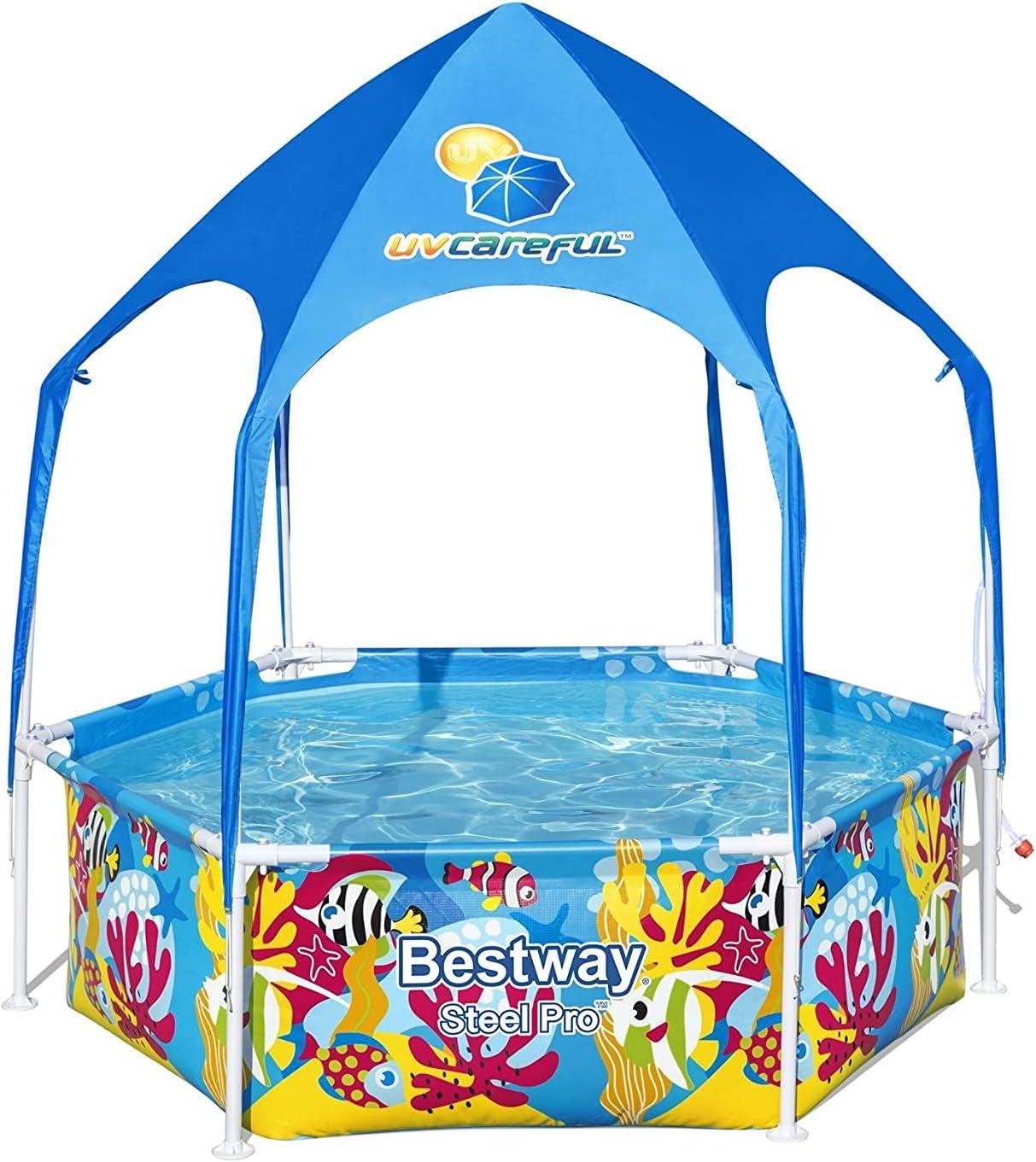 BESTWAY 1.83M X 51CM SPLASH-IN-SHADE PLAY POOL (Contents:Pool)