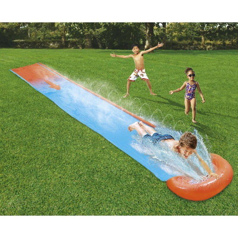 BESTWAY 52326 4.88M SINGLE SLIDE (Contents: 1 water slide, repair patch) Age 3+