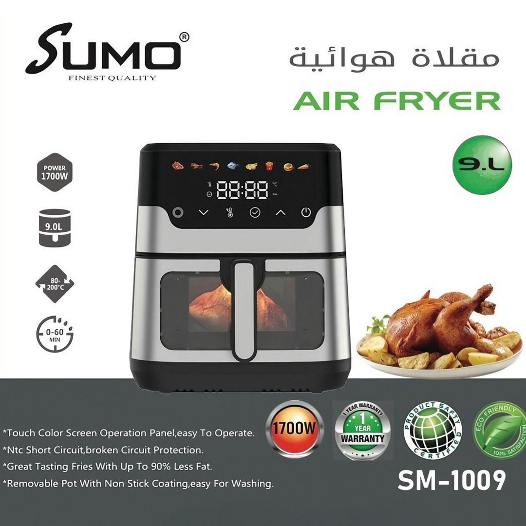 Sumo SM-1009 Air Fryer, 9L, 1700W, with Touch Screen 