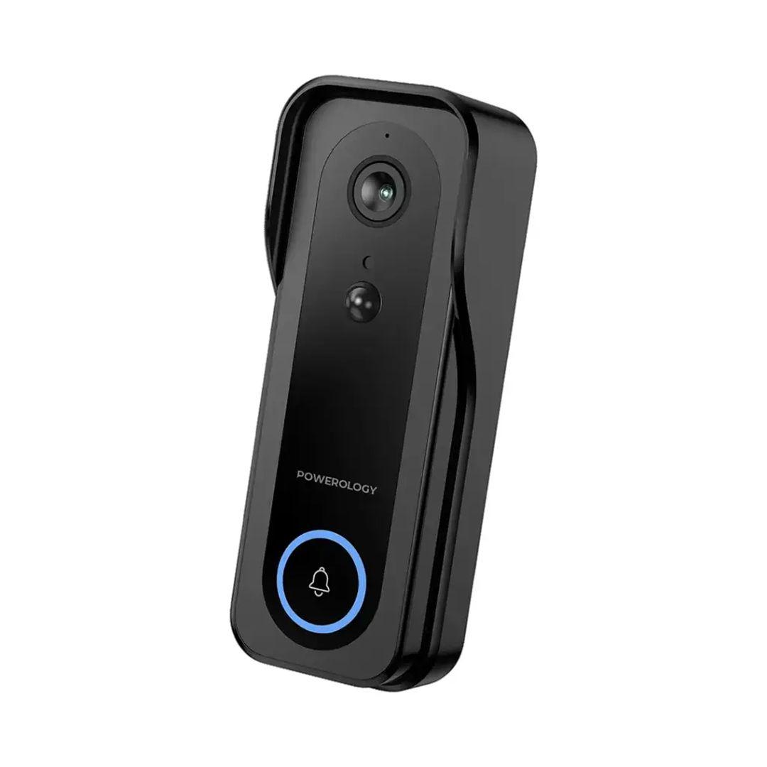Powerology PPBCHA85 Smart Doorbell with 3MP Smart Camera
