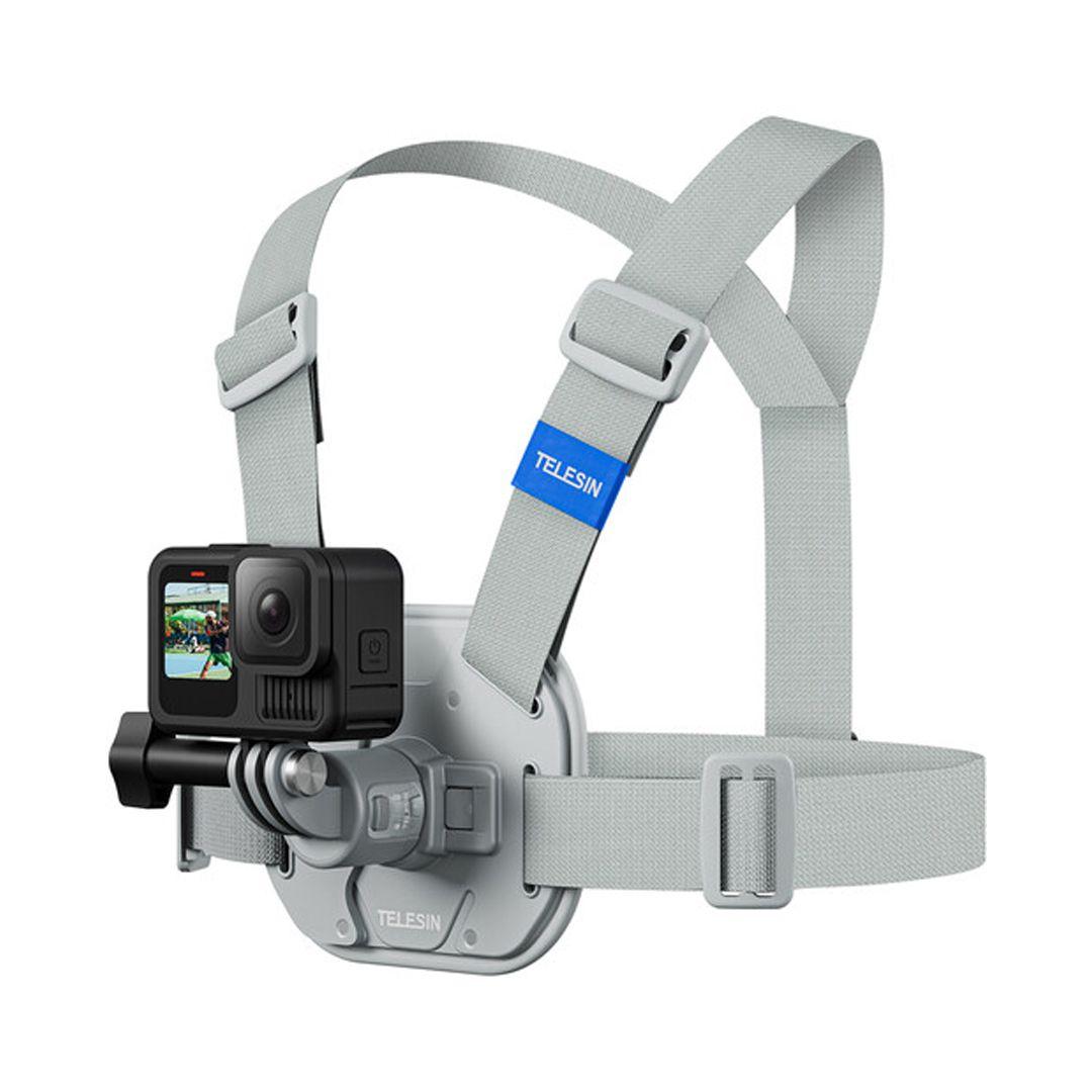 TELESIN Vest Chest Strap with Quick Release for Action Cameras