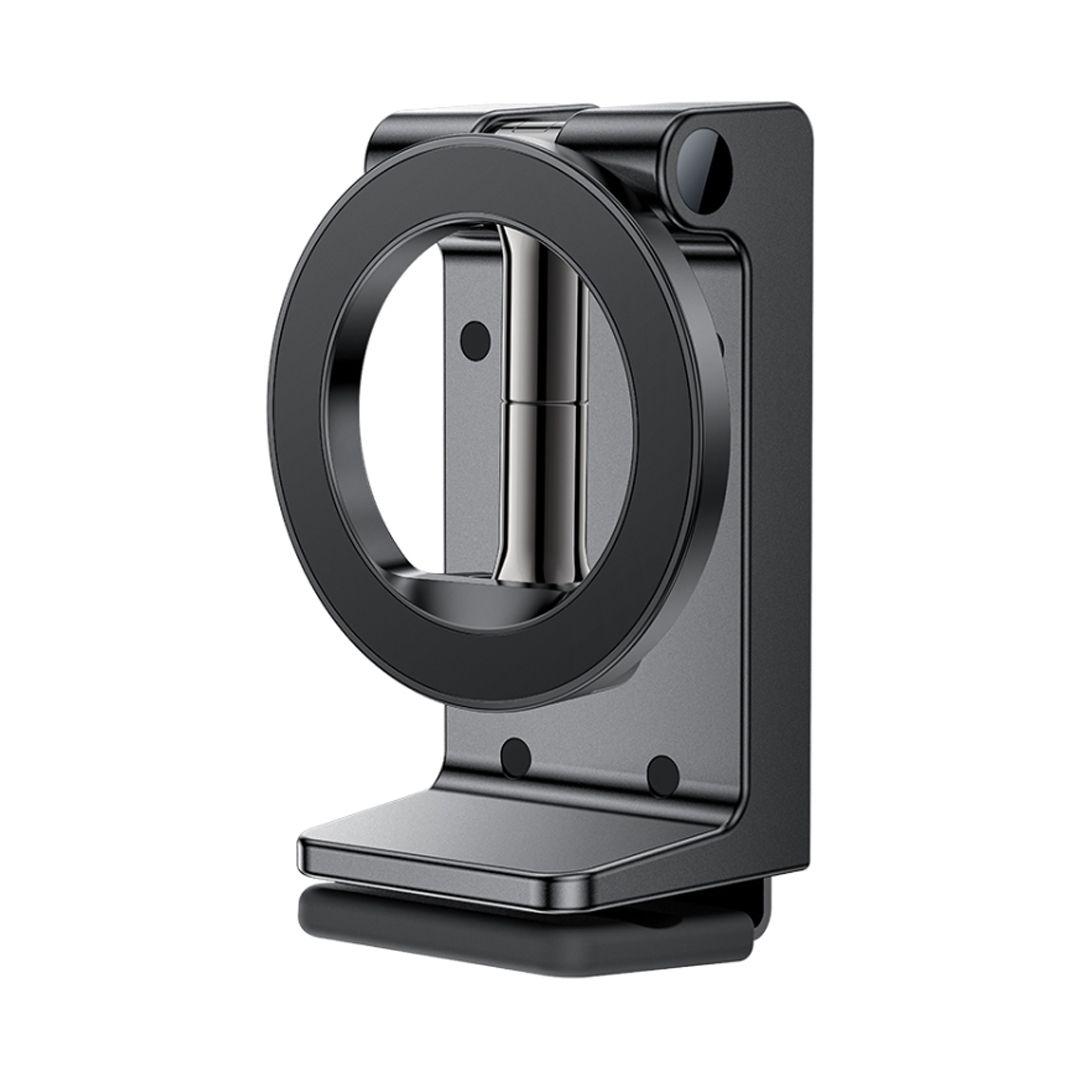 Magnetic phone holder from Yesido C298 with horizontal and vertical rotation and a clip mount