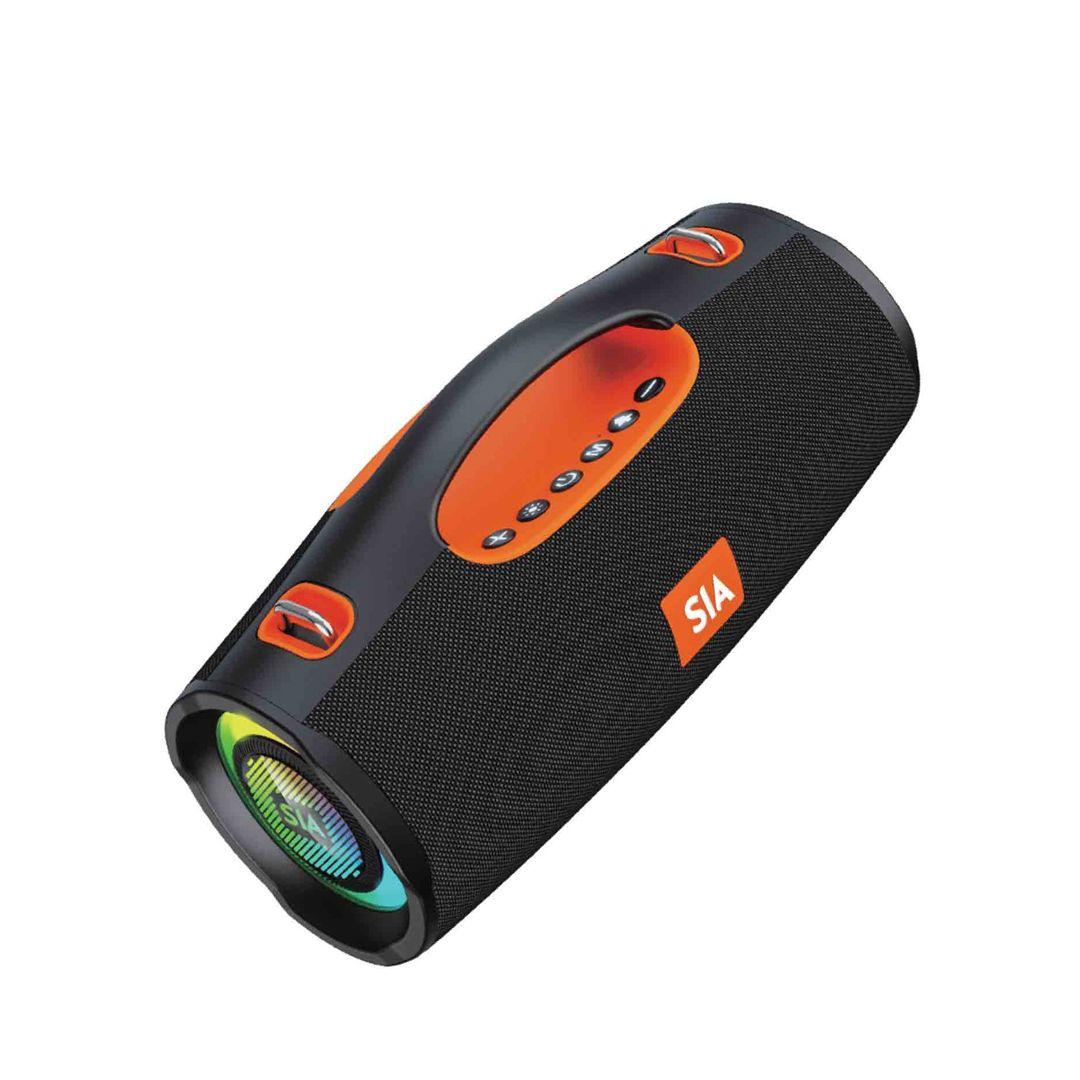 SIA Bluetooth Speaker SI-SB20-BLK with 20W Power, 3000mAh Battery, RGB Lighting