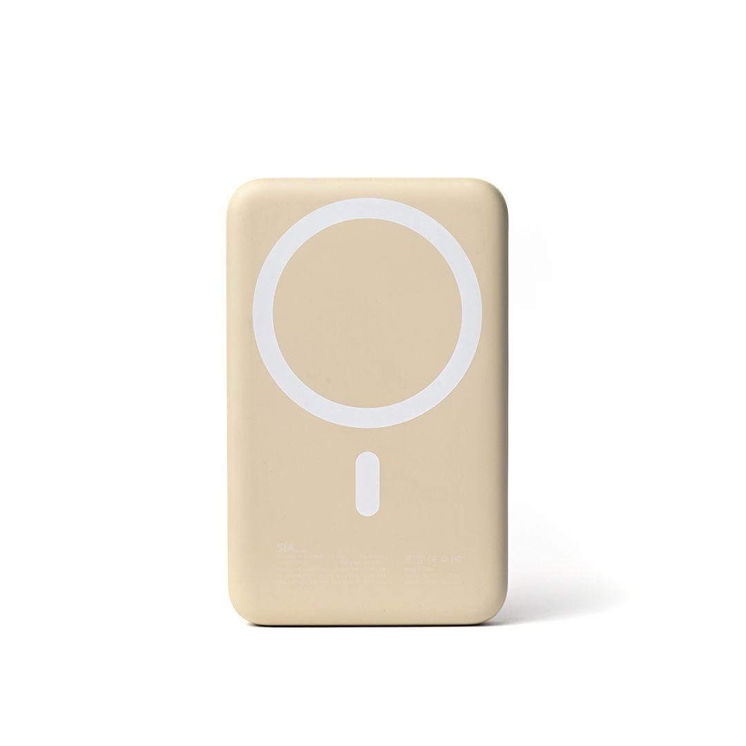SIA MagOn SIPBMG8LD Magnetic Power Bank with 8000mAh capacity
