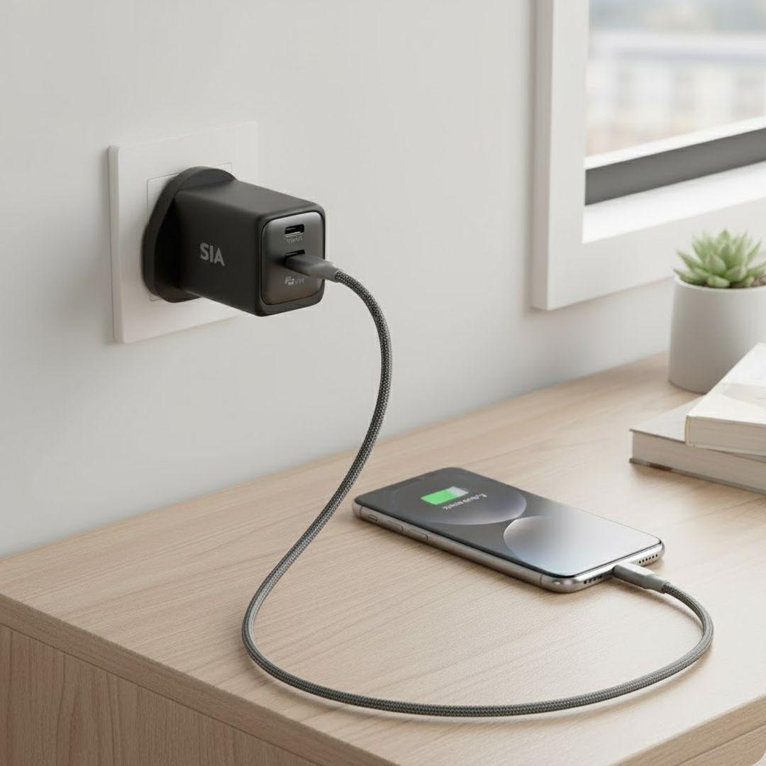 SIA SIVB45WUK2C VoltBase Wall Charger 45W