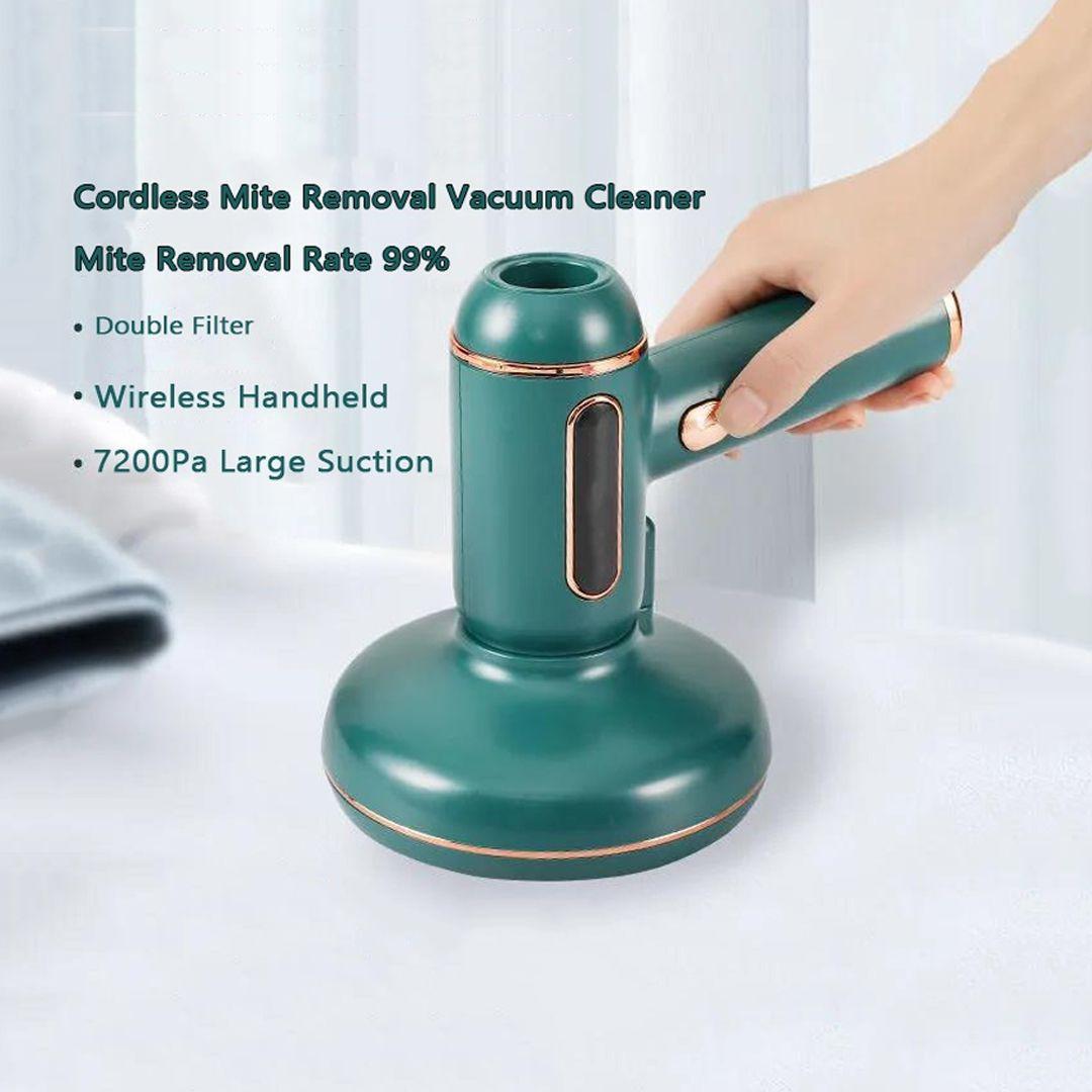 Handheld Dust Mite Vacuum Cleaner UV Sterilization Vacuum 7200 Pa Eliminate 99.99% Bacteria