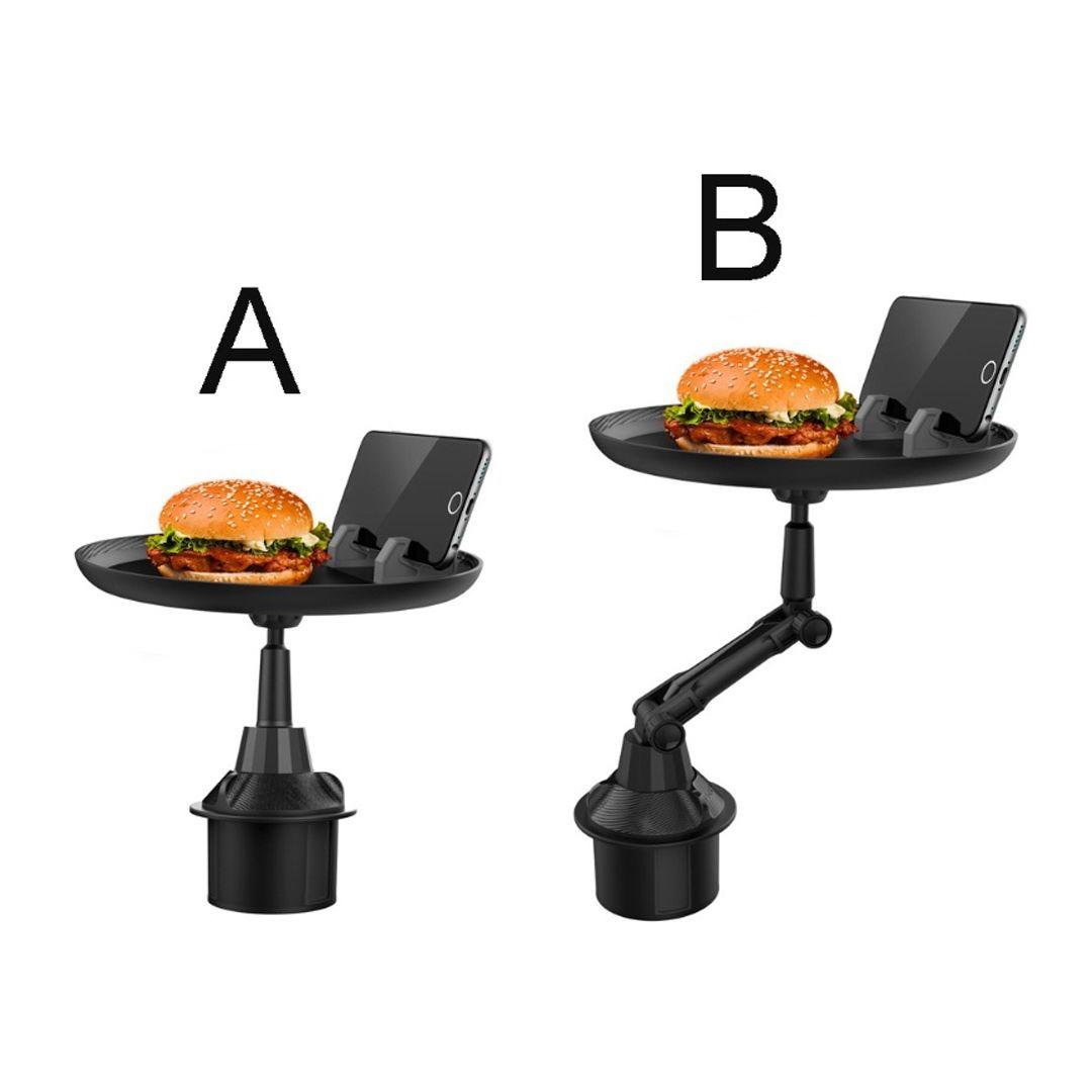Universal SUV Truck Car Cup Holder Mount Stand for Cellphone Mobile Phone Smartphone Meal Snack Drink Car Food Tray