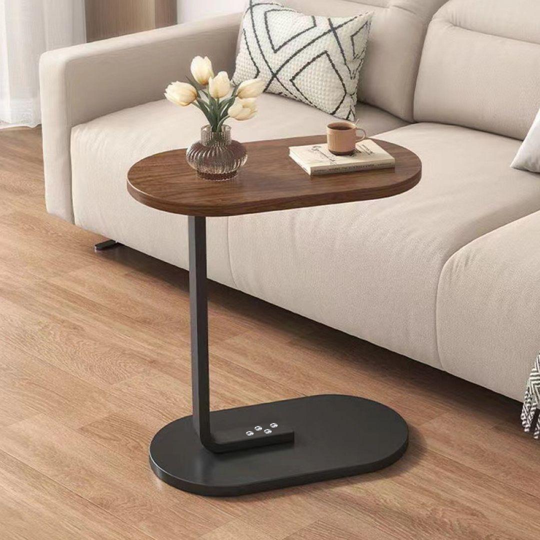 Modern C Shaped Side Table Coffee Table With Unique Design