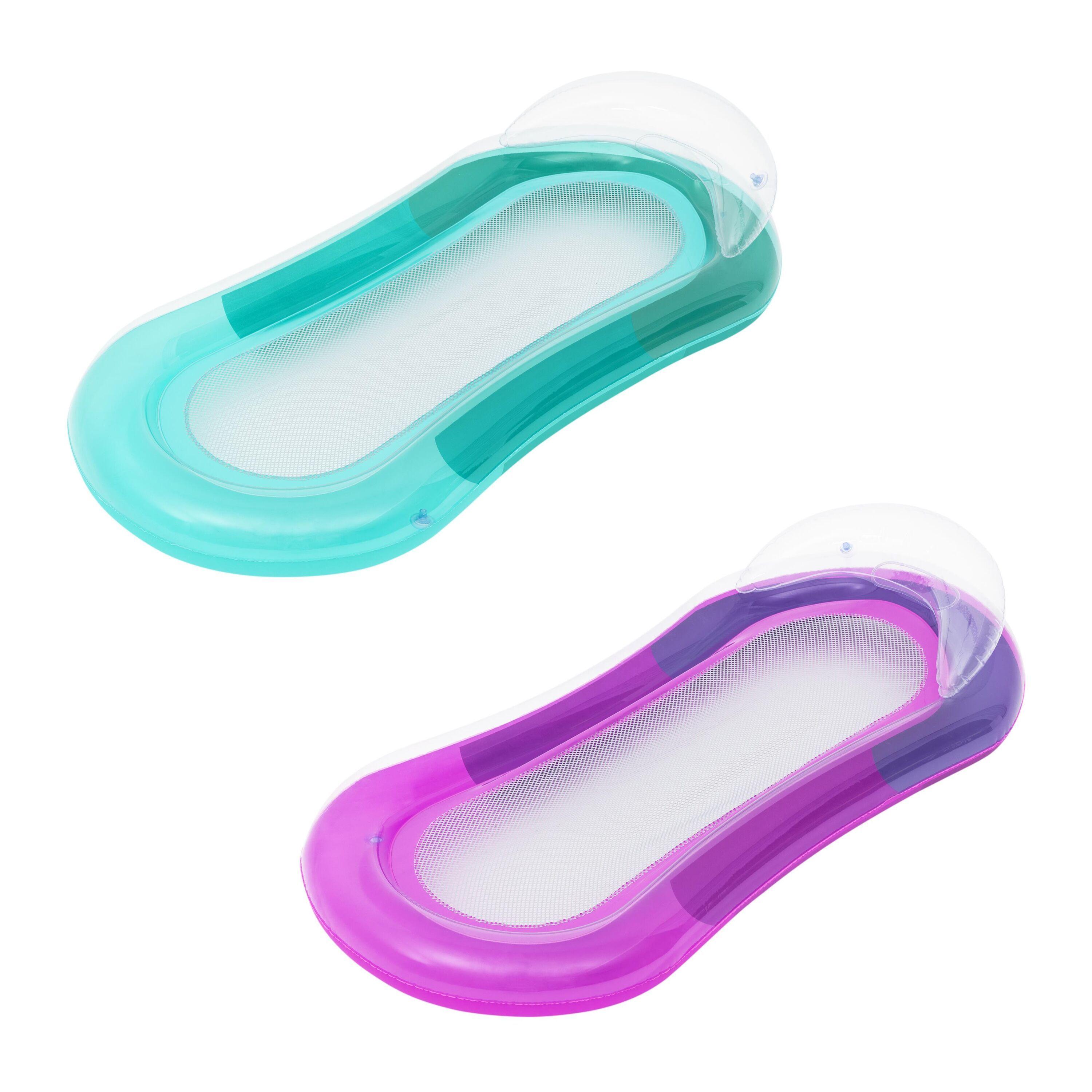 BESTWAY 43103 1.60M X 84CM AQUA LOUNGE (Contents: One lounge, repair patch) 