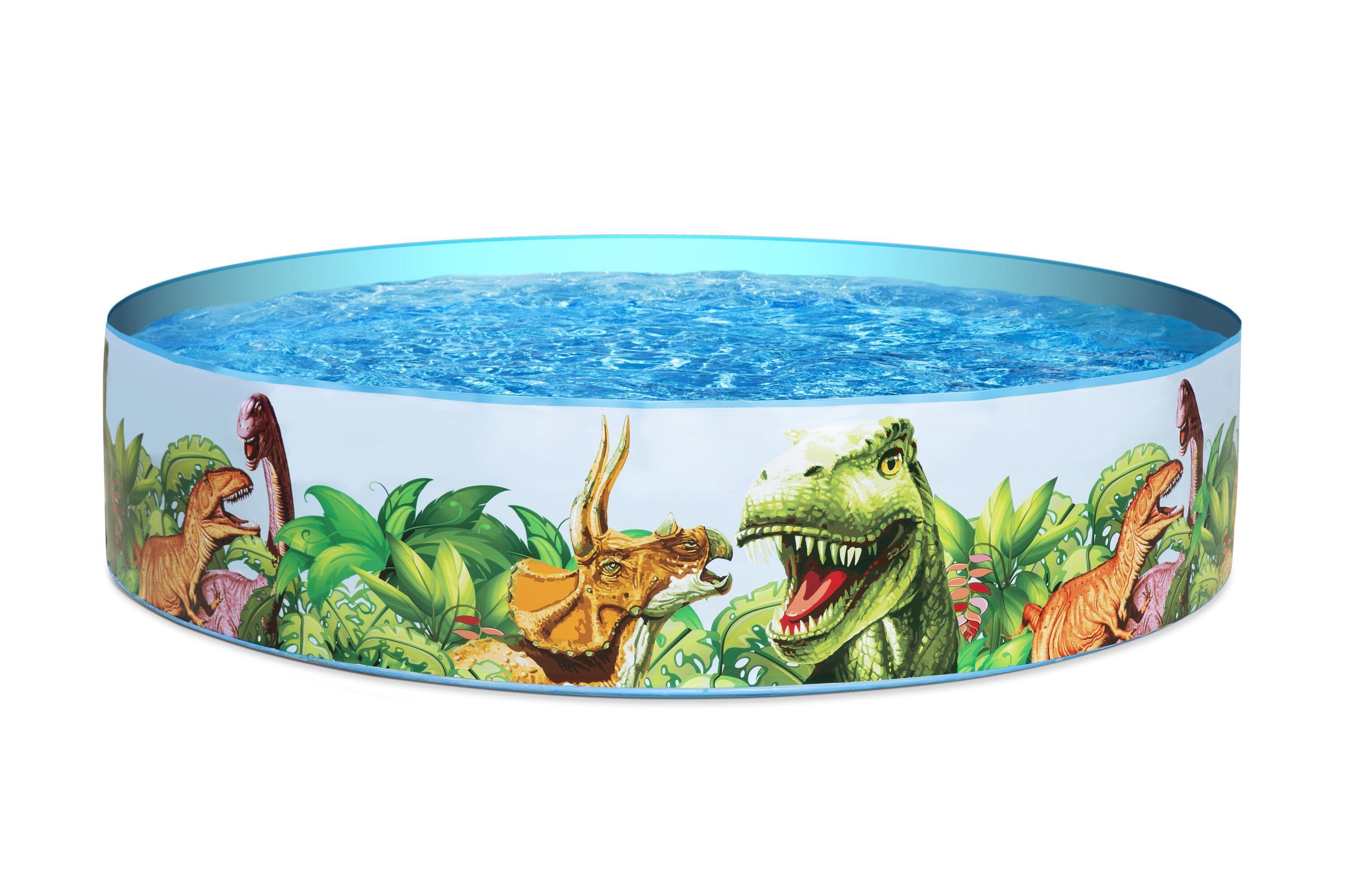 BESTWAY 55022 Φ1.83M X H38CM DINOSAUR FILL'N FUN (Contents:1 pool, repair patch) Age 2+