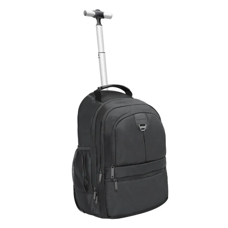 Large Capacity Trolley Bag with Multiple Compartments for 15.6” Laptop, BackPack